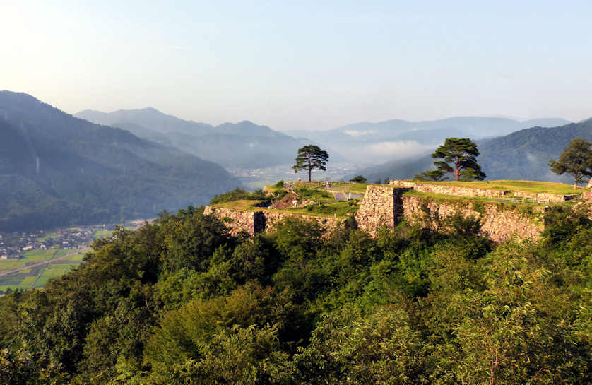 Takeda Castle, Takeda, Hyogo.