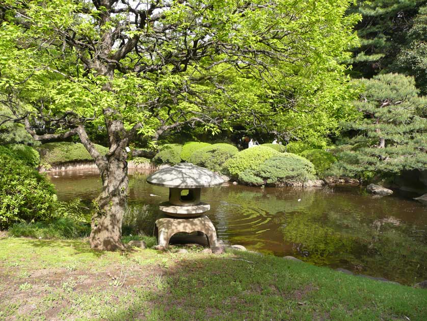 The museum garden, Shirokanedai.