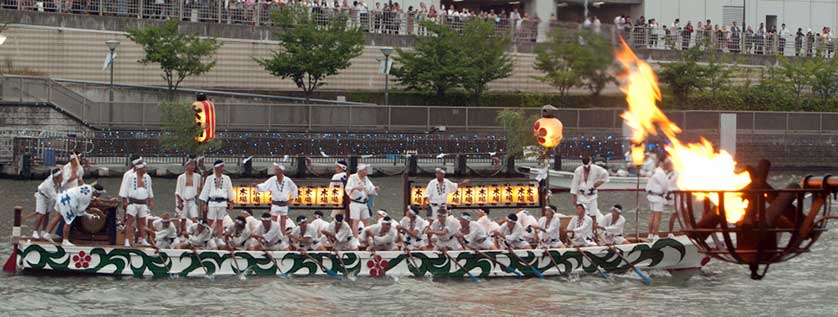 Tenjin Festival Boat, Osaka, Japan