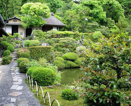 Toji-in Temple, Kyoto, Japan.