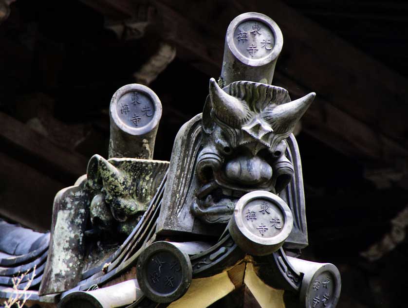 Tokoji Temple onigawara, Hagi, Yamaguchi.