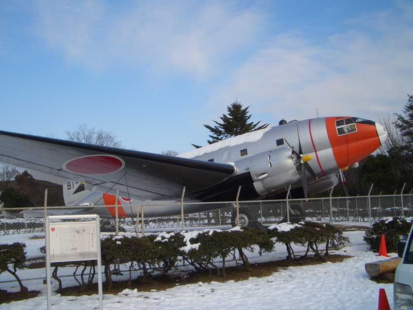 Curtiss-Wright C 46 cargo plane, Tokorozawa Aviation Museum