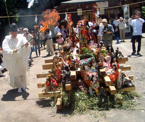 Tokorozawa Doll Burning Ceremony, Tokorozawa, Japan