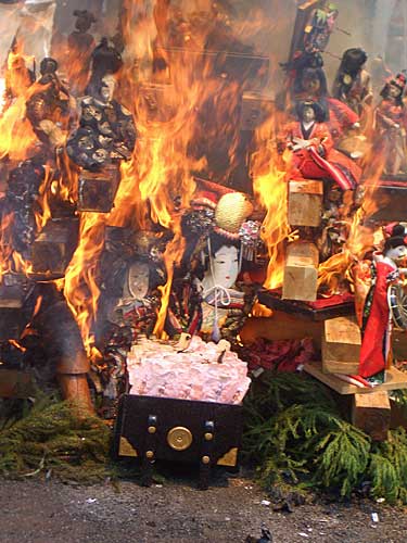 Tokorozawa Doll Burning Ceremony, Tokorozawa, Japan