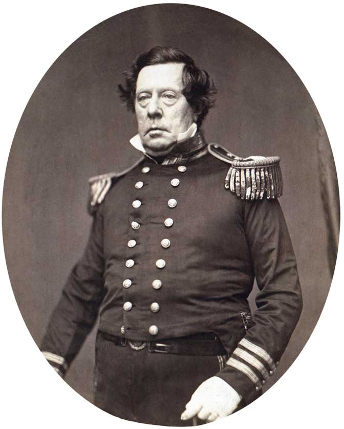Commodore Matthew Calbraith Perry.