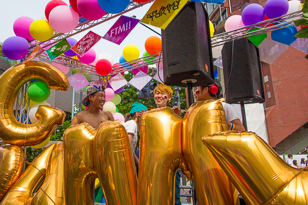 Tokyo Gay &Lesbian Pride Festival.