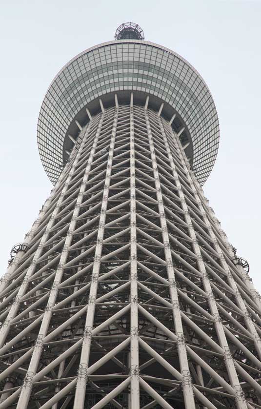 Tokyo Sky Tree steel frame