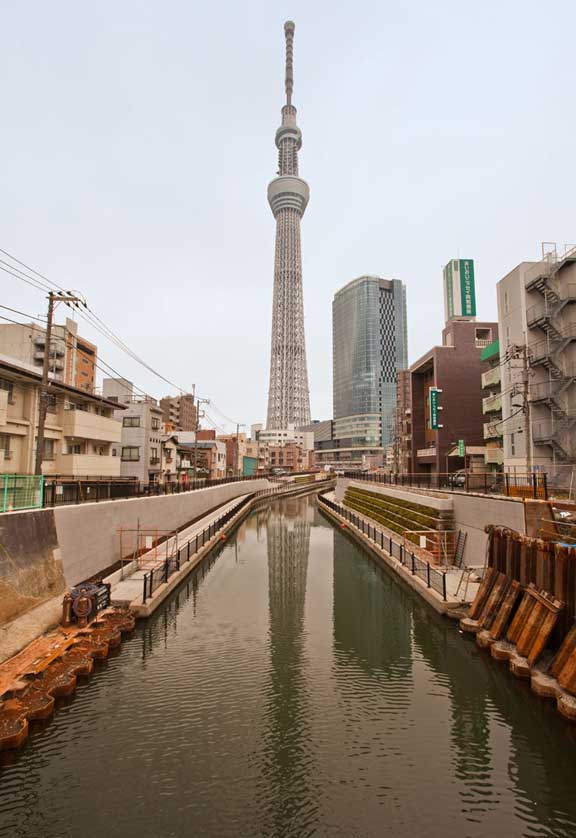 Tokyo Sky Tree is 634m tall