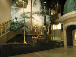 Lobby of the Tokyo Waterworks Historical Museum.