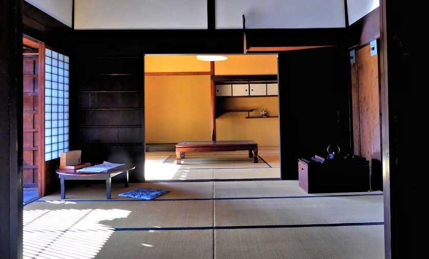Interior of the Former Tanaka Family Residence.
