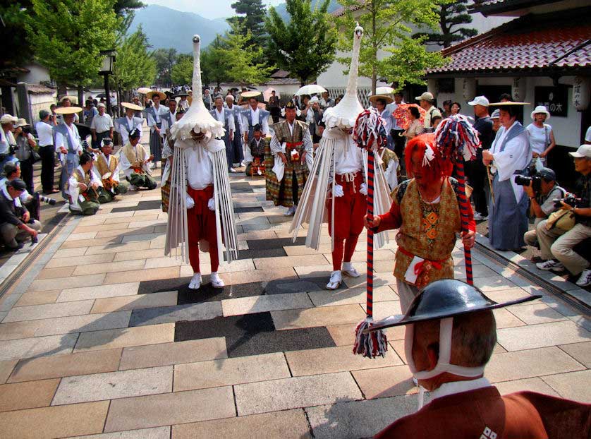 Heron Dance, Tsuwano Shimane Prefecture, Japan.