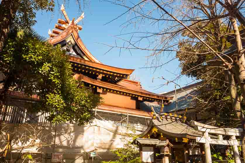 Torigoe Shrine, Kuramae, Taito ward, Tokyo.