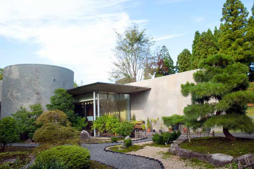 Yuri no Kan lily house, Tottori Prefectural Flower Park, Tottori Prefecture, Japan.