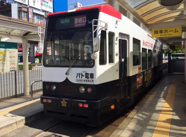 Toyohashi street car.