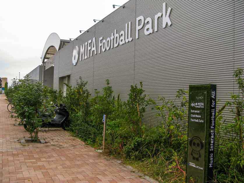 MIFA Football Park, Toyosu, Tokyo, Japan.
