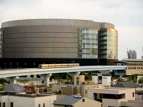 Yurikamome Line, Toyosu, Koto-ku, Tokyo.