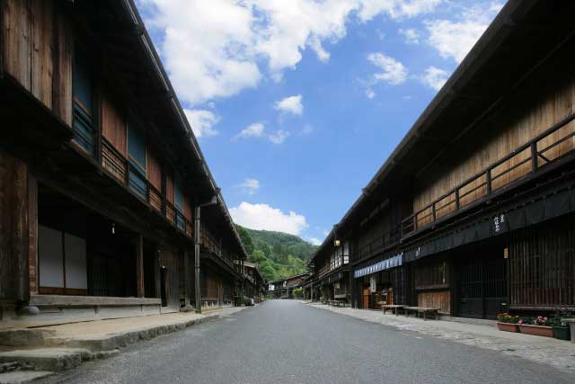 Tsumago main street.