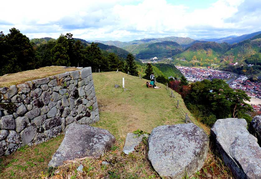 Tsuwano Castle, Shimane Prefecture.