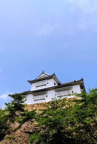 Tsuyama Castle, Okayama Prefecture, Japan.