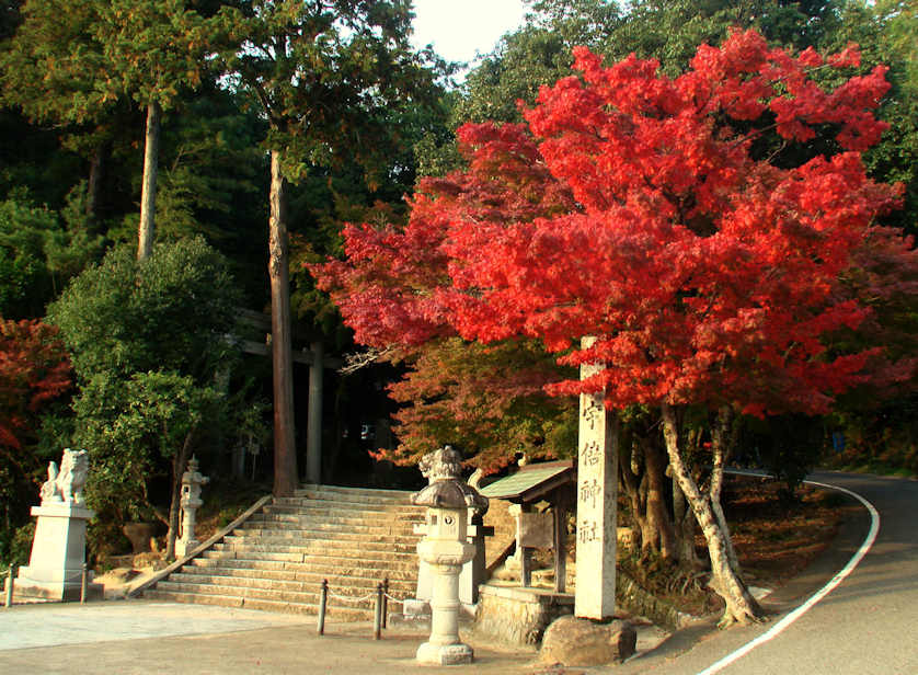 Ube Shrine entrance, Tottori City.