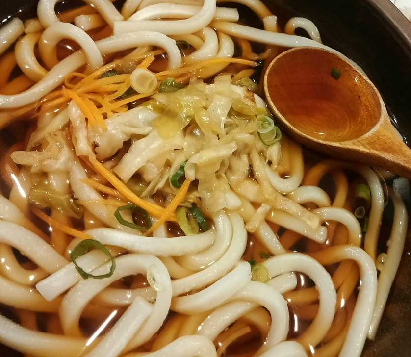 Udon noodles.
