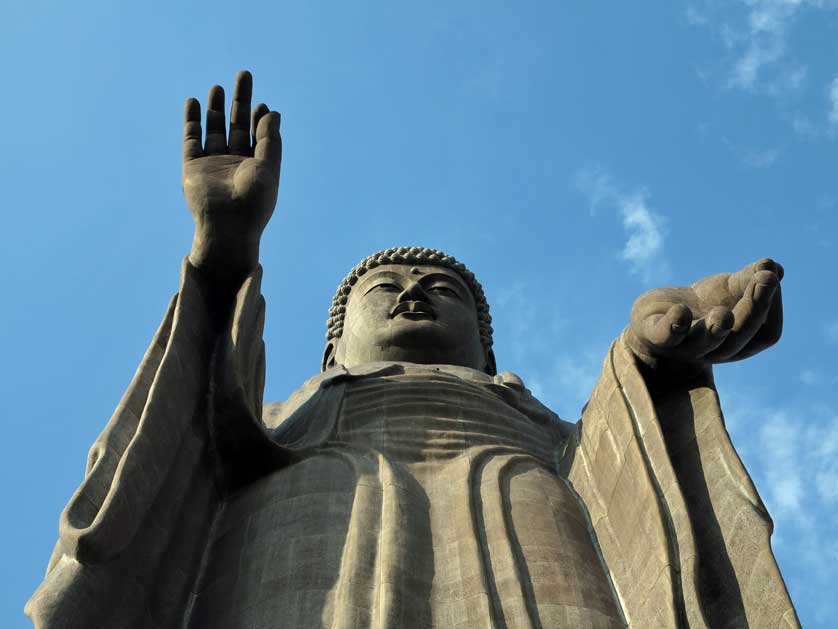 Ushiku Daibutsu Statue, Ibaraki, Japan.