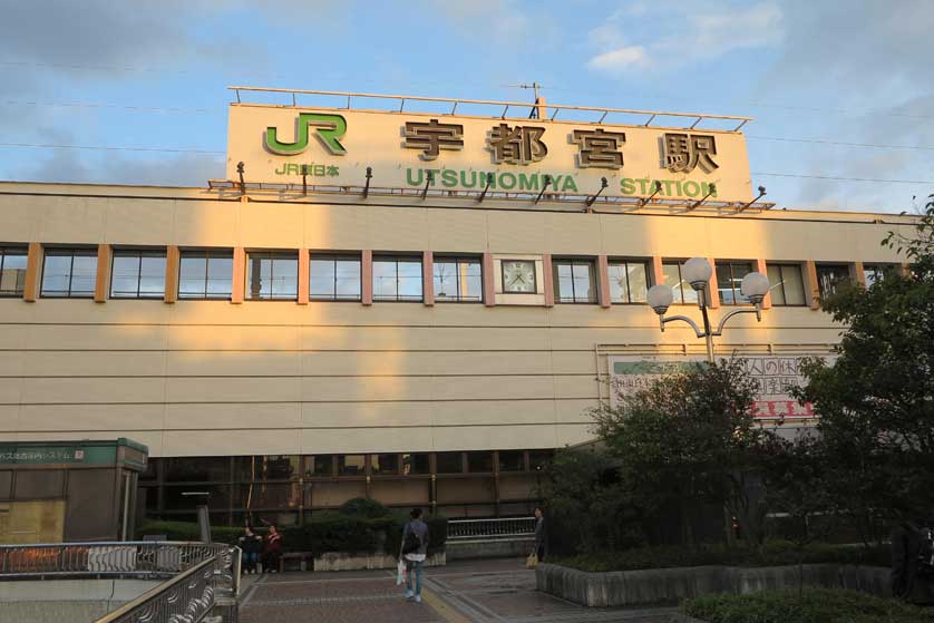 Utsunomiya Station, Tochigi Prefecture, Japan.