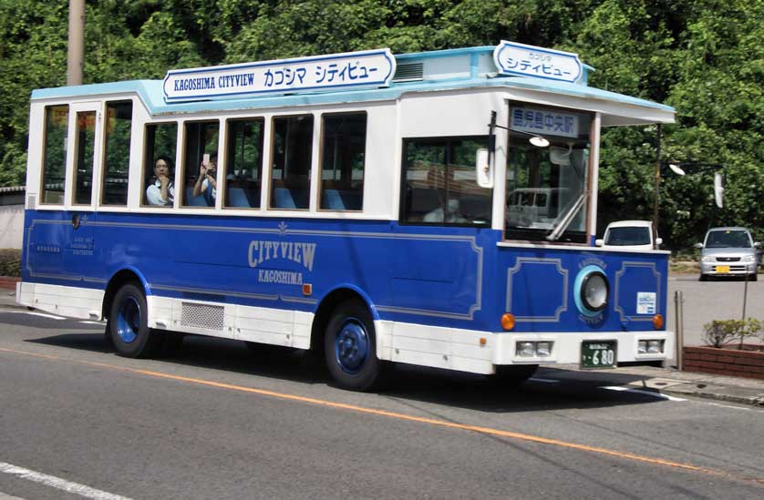 Kagoshima City View Bus, Kyushu.