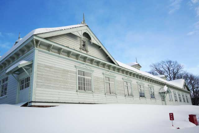 Historic Village of Hokkaido, Japan.