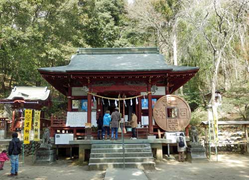Wado Hijiri Shrine, Chichibu, Saitama Prefecture, Japan.