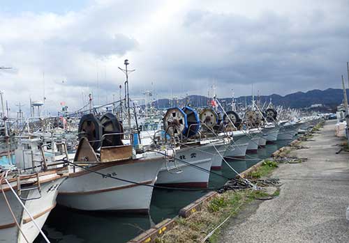 Wajima Harbor, Wajima, Ishikawa.