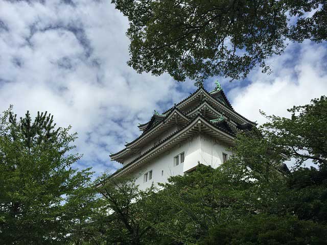 Wakayama Castle, Wakayama, Japan.