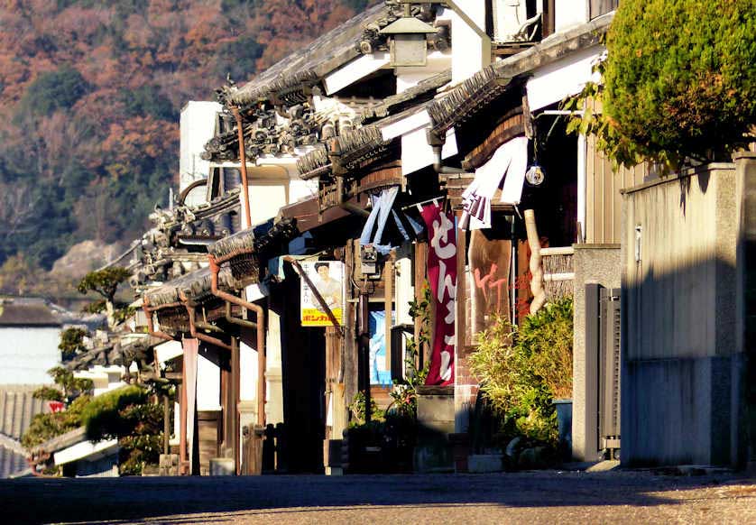 Wakimachi Udatsu Townscape, Shikoku, Japan.