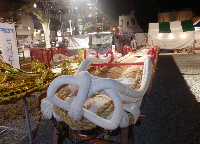 The 12 meter long waraji sandal, Waraji Festival, Fukushima.