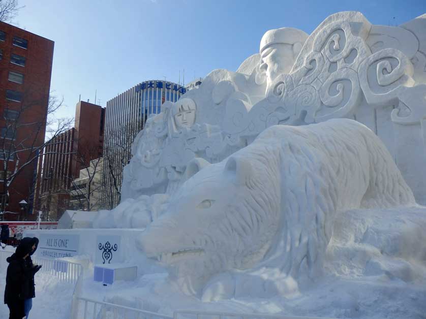 Sapporo Snow Festival.