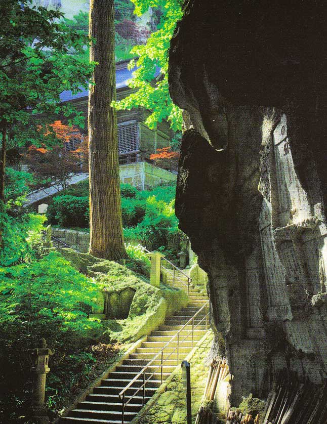 Yamadera Temple, Yamagata Prefecture, Japan.