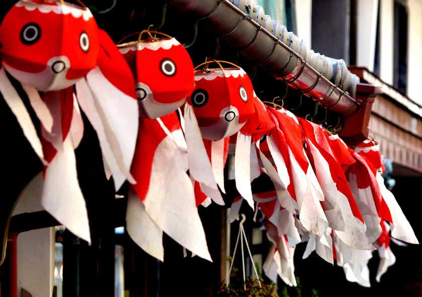 Yanai Goldfish Lantern Festival.