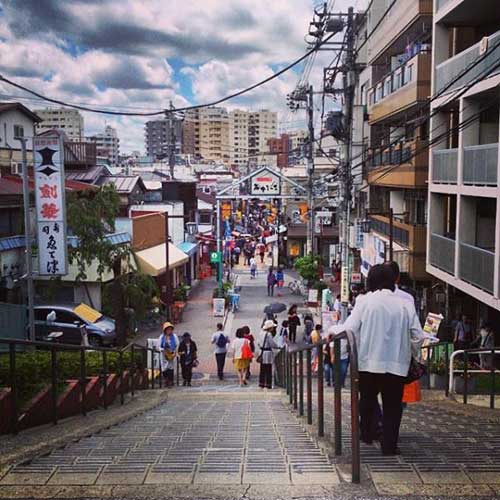 Yanaka district, Tokyo, Japan.