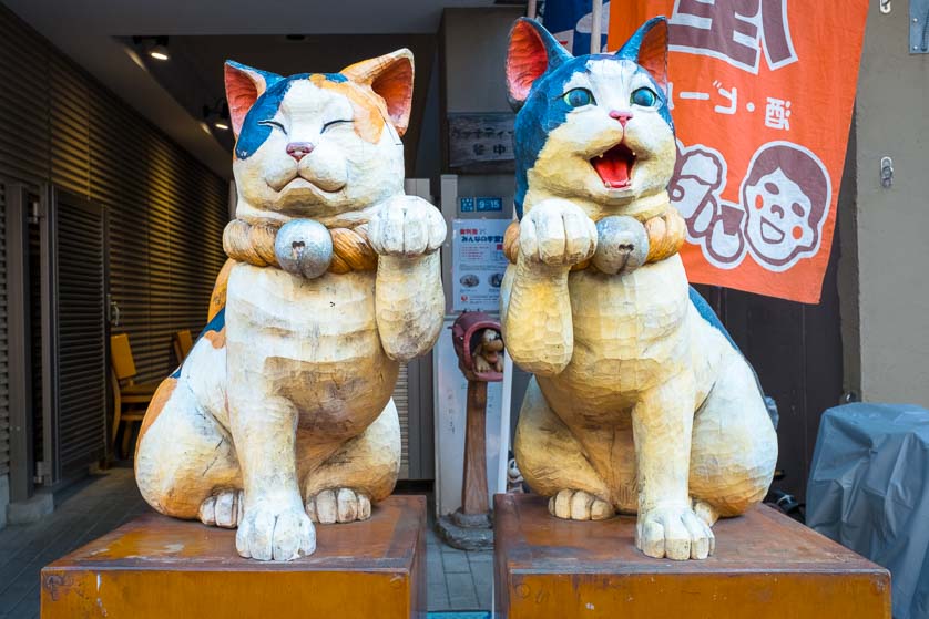 Maneki Neko, Yanaka Ginza, Tokyo.