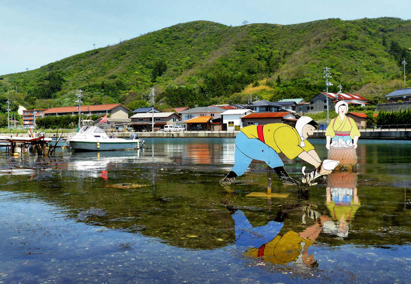 Yurahime Shrine, Nishinoshima, Oki Islands, Shimane.