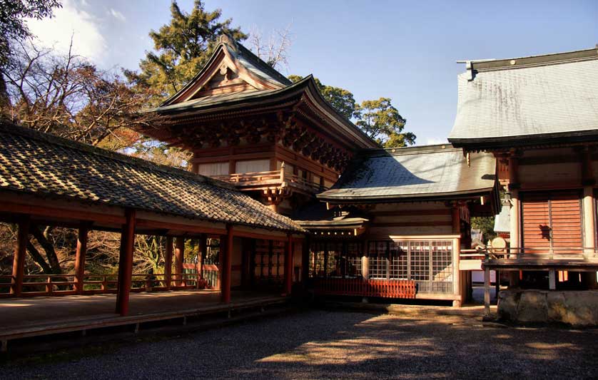 Yusuhara Hachimangu Shrine, Oita, Kyushu, Japan.