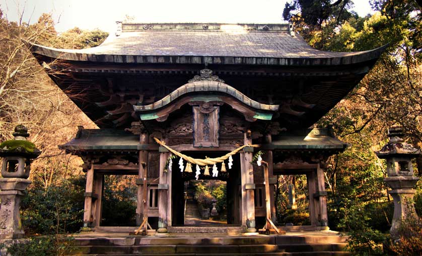 Yusuhara Hachimangu Shrine, Oita, Kyushu, Japan.