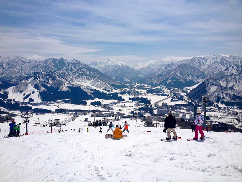 Ski resorts near Tokyo.