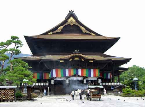 Zenkoji Temple, Nagano, Japan.