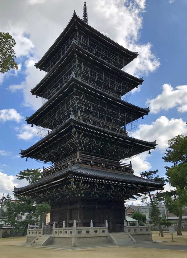 Zentsuji Temple Pagoda, Shikoku.