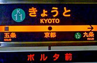 Getting around in Kyoto by Japan Rail Pass