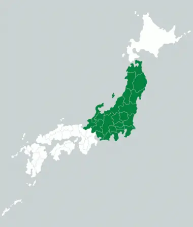 The regions of Mount Fuji, Tohoku or the Japanese Alps, a stone's throw from Tokyo with the East Pass