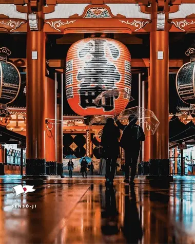 Le temple Senso-ji, Asakusa 