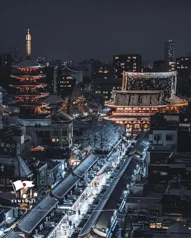 Le temple Senso-ji, Asakusa