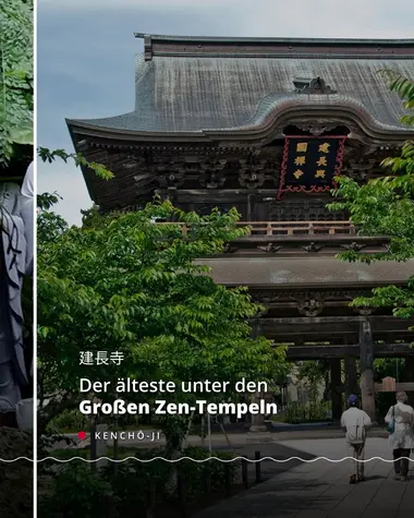 Kencho-ji, der älteste unter den großen Zen-Tempeln, Kamakura